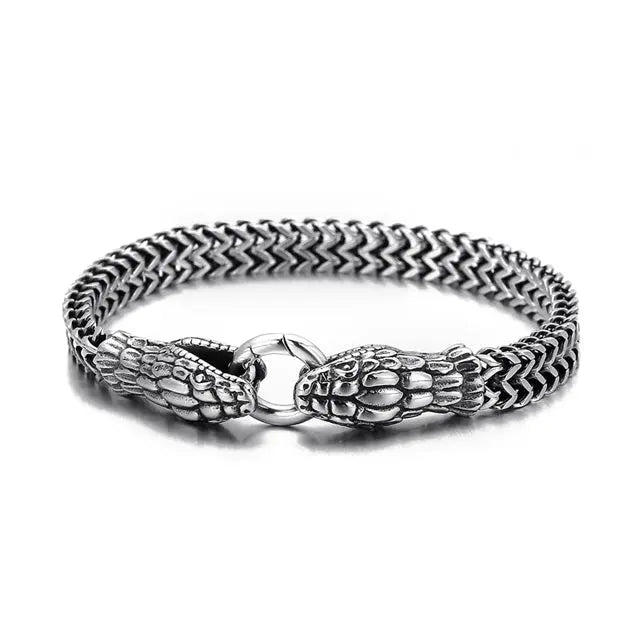 Jörmungand Bracelet - Viking Heritage Store