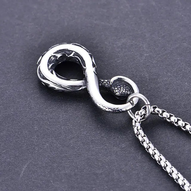 Jörmungand Necklace - Viking Heritage Store