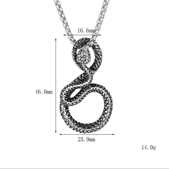 Jörmungand Necklace - Viking Heritage Store