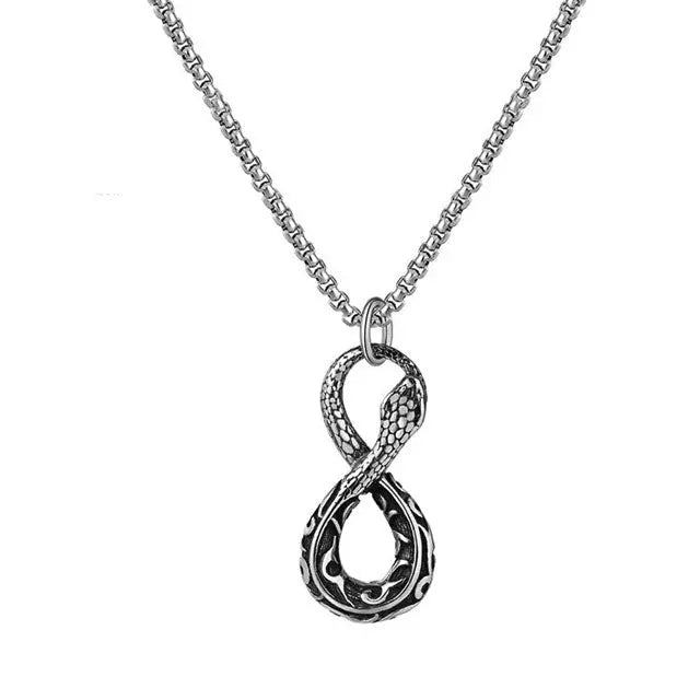 Jörmungand Necklace - Viking Heritage Store
