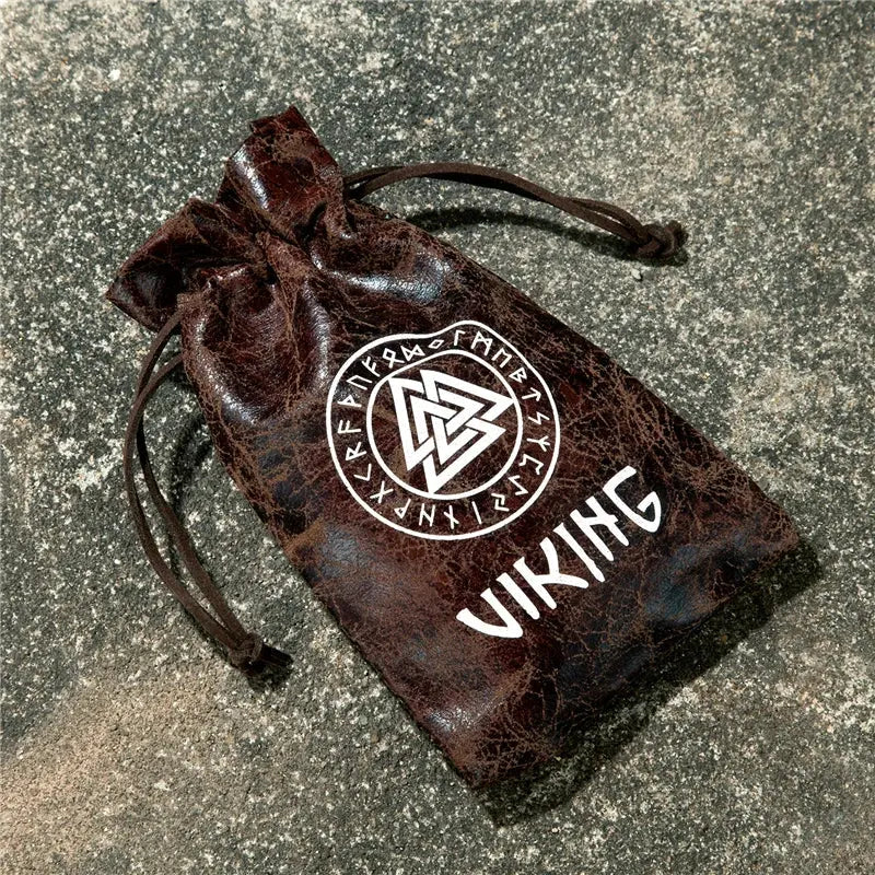 Leather Jewelry Packaging Bag-Viking Heritage Store