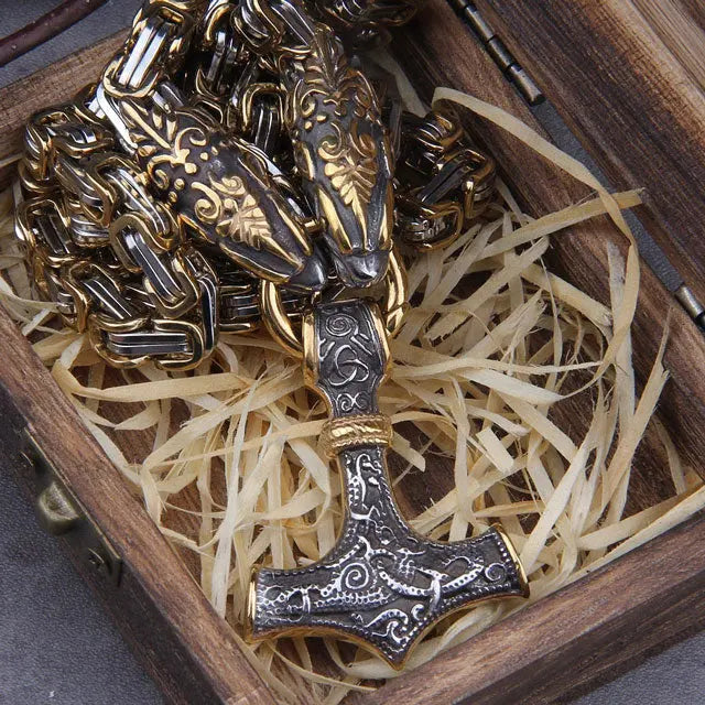 Mjolnir Necklace - Viking Heritage Store