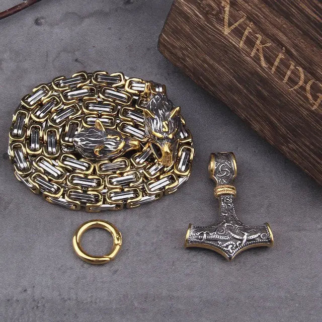 Mjolnir Necklace - Viking Heritage Store