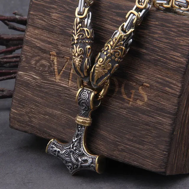 Mjolnir Necklace - Viking Heritage Store