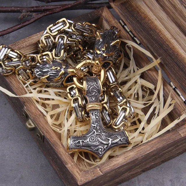 Mjolnir Necklace - Viking Heritage Store