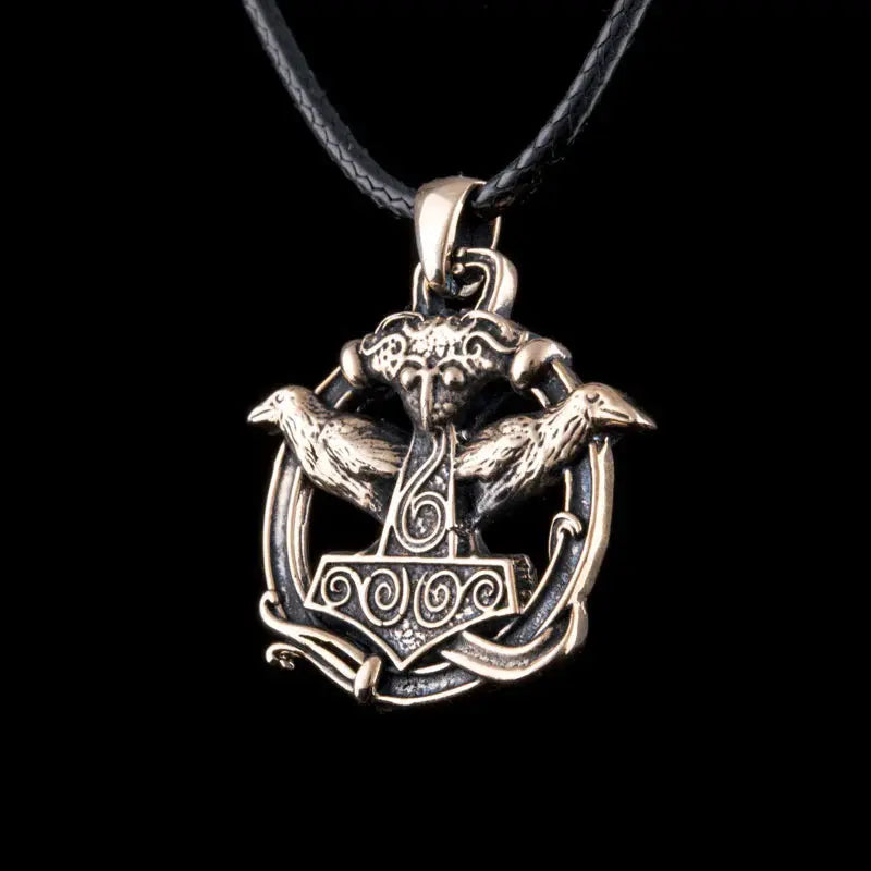 Mjolnir Pendant (Bronze) - Viking Heritage Store