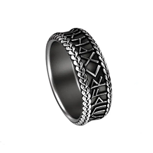 Nordic Runes Ring | Viking Heritage - Viking Heritage Store