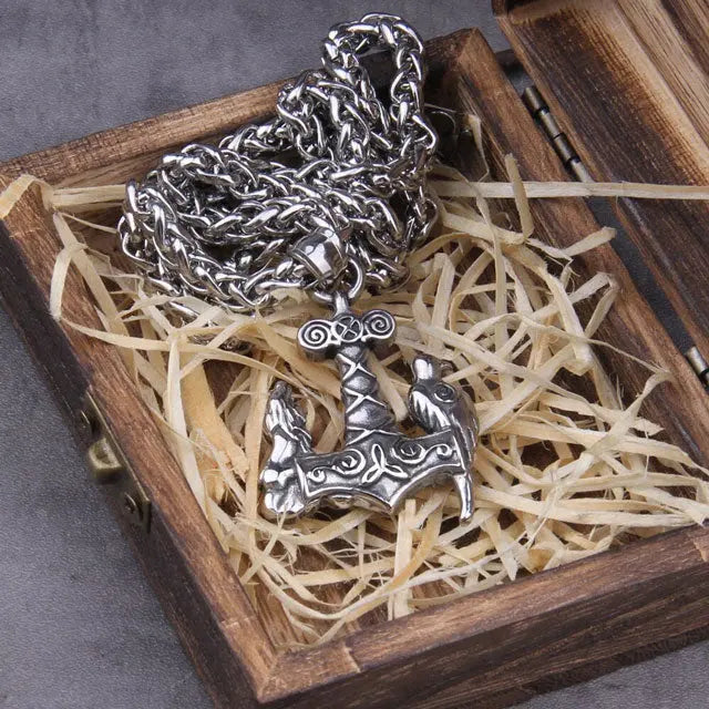 Norse Thor&#39;s Hammer Necklace - Viking Heritage Store