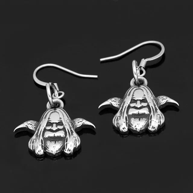 Odin Earrings - Viking Heritage Store