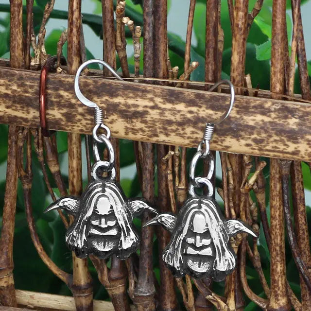Odin Earrings - Viking Heritage Store