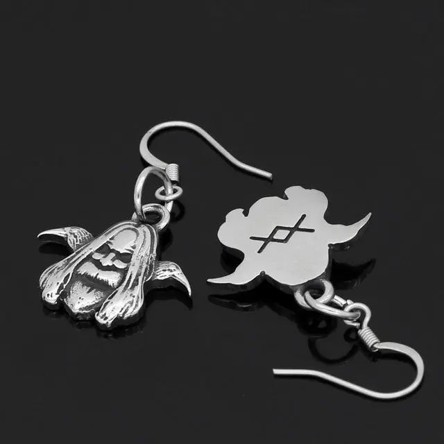 Odin Earrings - Viking Heritage Store