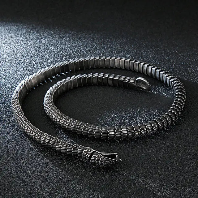 Ouroboros Necklace - Viking Heritage Store