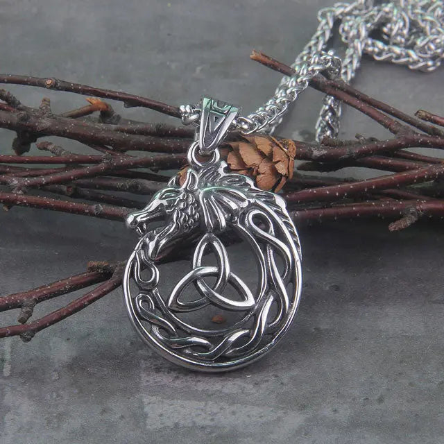 Ouroboros Necklace - Viking Heritage Store