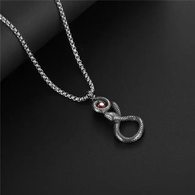 Ouroboros Necklace - Viking Heritage Store