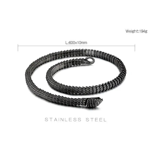 Ouroboros Necklace - Viking Heritage Store