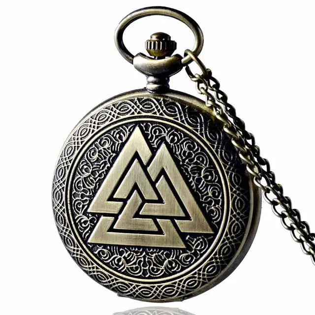 Pocket Watch Valknut - Viking Heritage Store