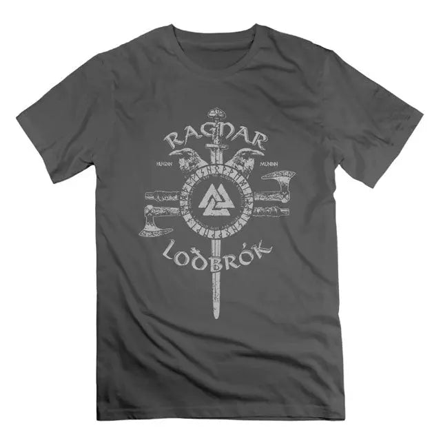 T-shirt Viking Valknut En Livraison Gratuite | Économisez 10% Sur Votre - Foto 4