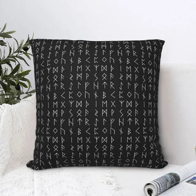 Runes Pillow Case - Viking Heritage Store