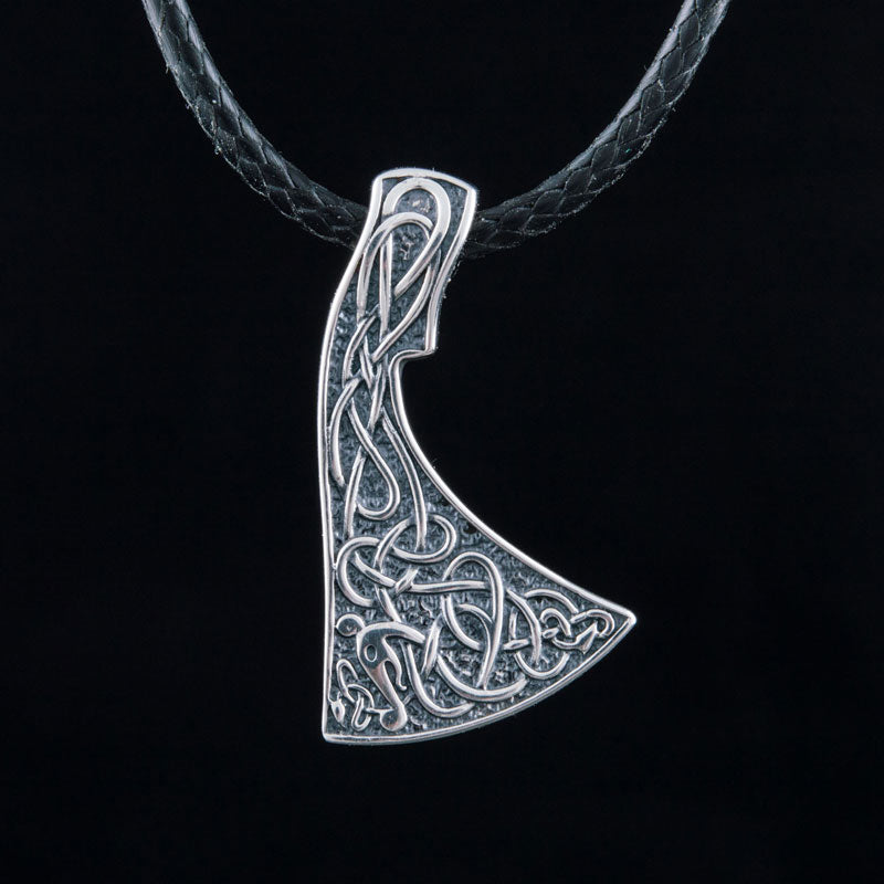 Silver Axe Necklace - Viking Heritage Store