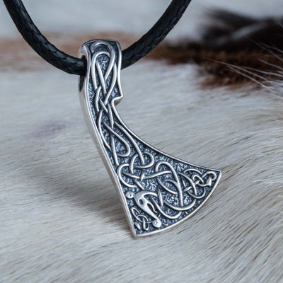 Silver Axe Necklace - Viking Heritage Store