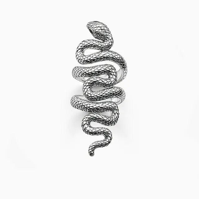 Silver Jörmungand Ring - Viking Heritage Store