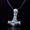 Silver Mjolnir Necklace - Viking Heritage Store