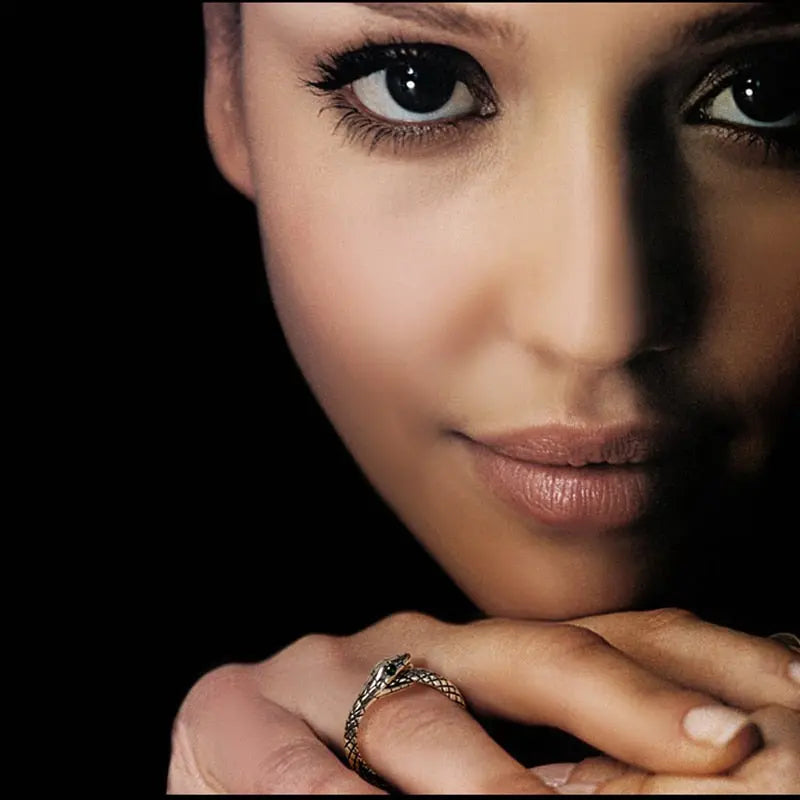 Silver Ouroboros Ring - Viking Heritage Store