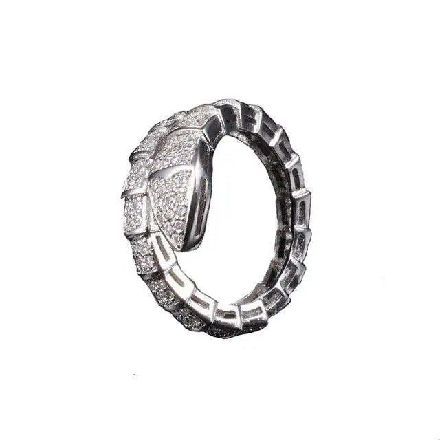 Silver Ouroboros Ring - Viking Heritage Store