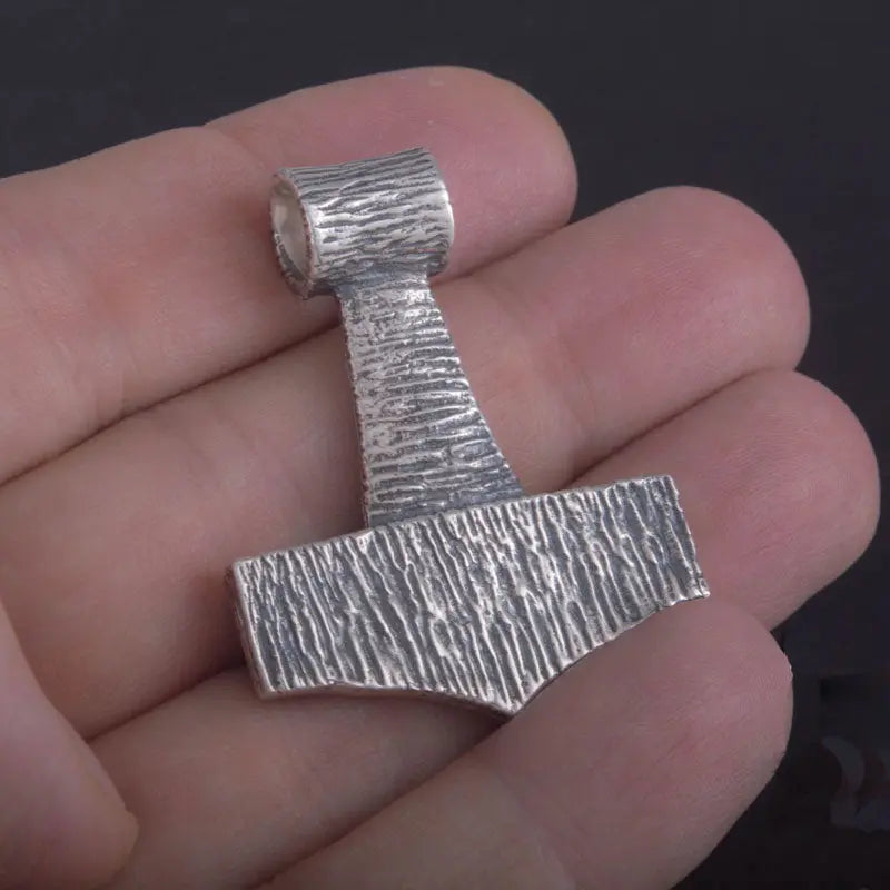 Silver Thor Pendant - Viking Heritage Store