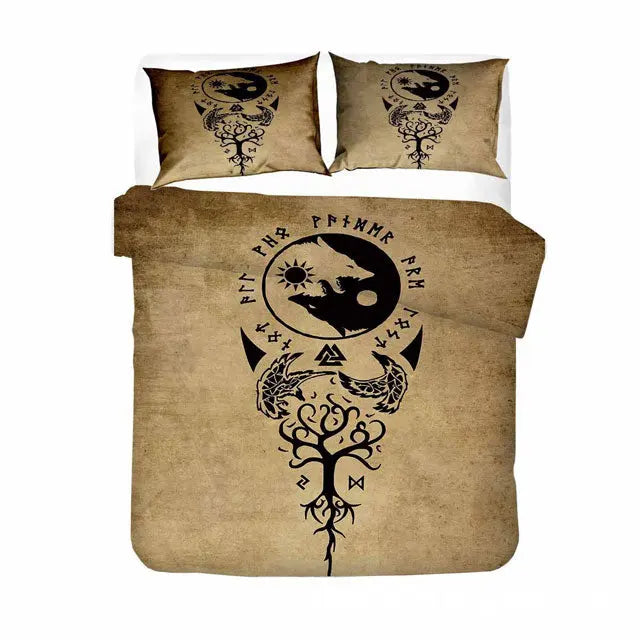 Skoll Bedding Set - Viking Heritage Store