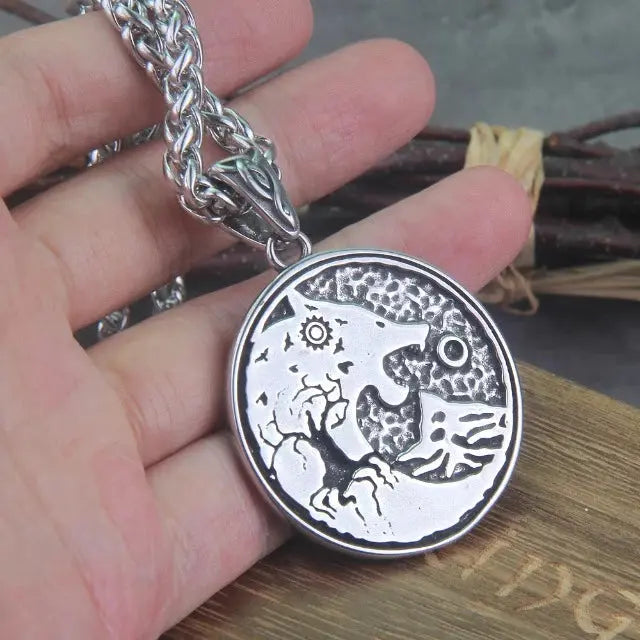 Skoll Necklace | Viking Heritage - Viking Heritage Store