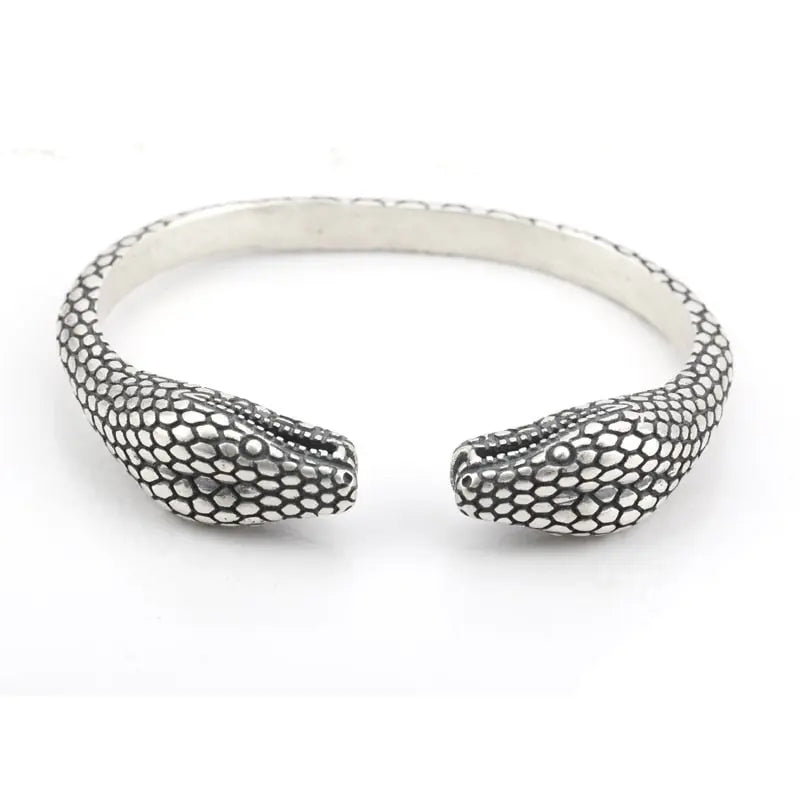 Snake Bracelet Silver - Viking Heritage Store