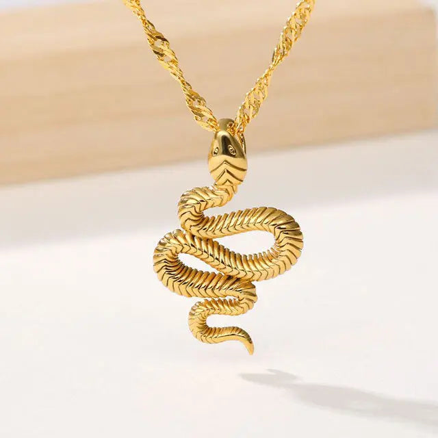 Snake Necklace - Viking Heritage Store