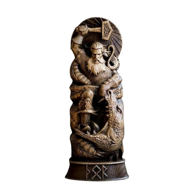 Viking Statue - God Thor