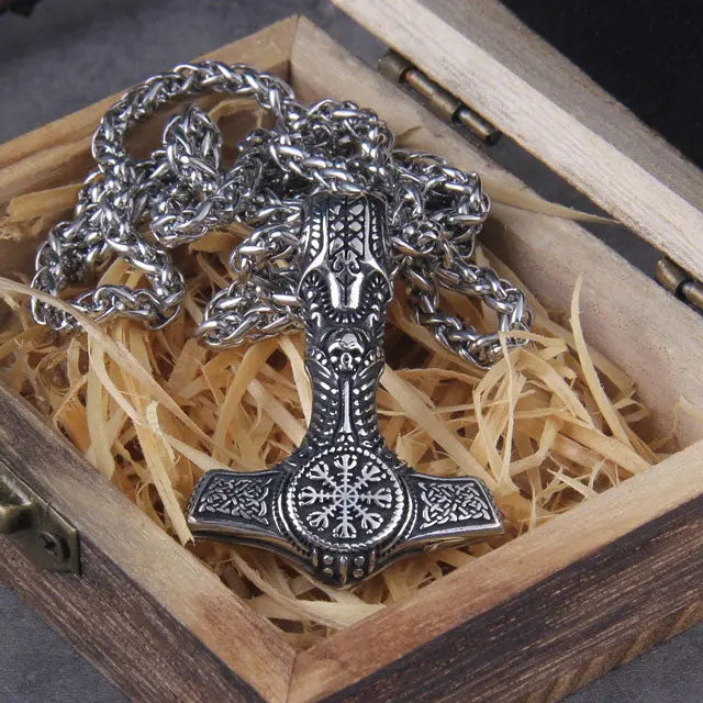 Thor&#39;s Hammer Necklace - Viking Heritage Store