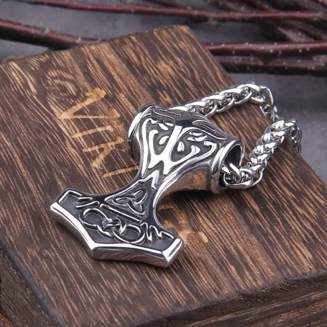 Thor&#39;s Hammer Necklace - Viking Heritage Store