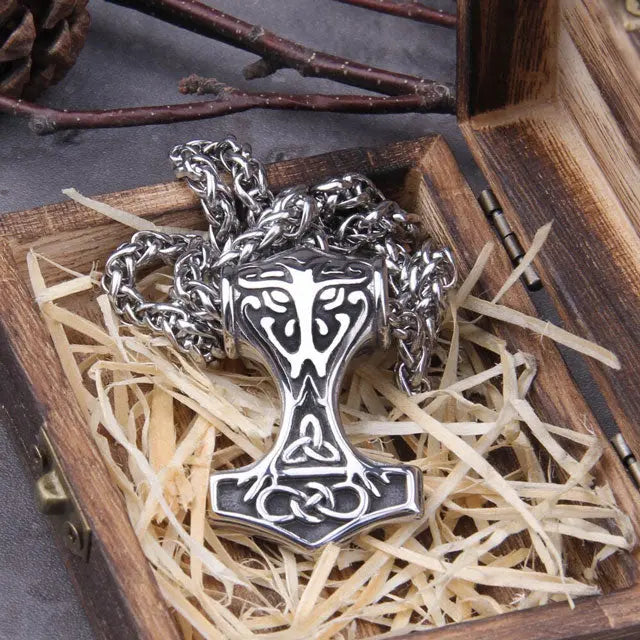 Thor&#39;s Hammer Necklace - Viking Heritage Store