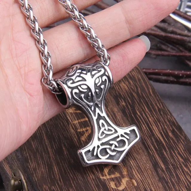Thor&#39;s Hammer Necklace - Viking Heritage Store