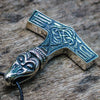 Silver Thor's Hammer Pendant - Viking Heritage Store