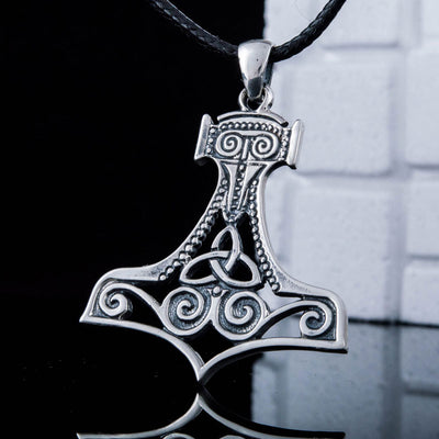 Thor's Hammer Urn Necklace - Viking Heritage Store