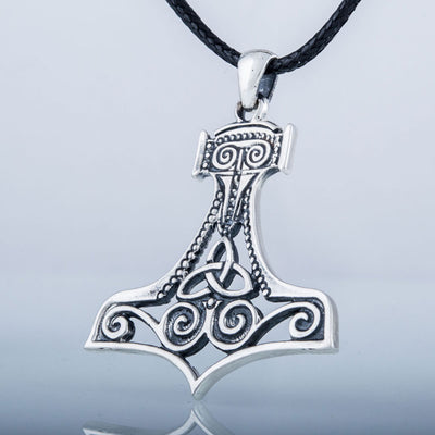 Thor's Hammer Urn Necklace - Viking Heritage Store