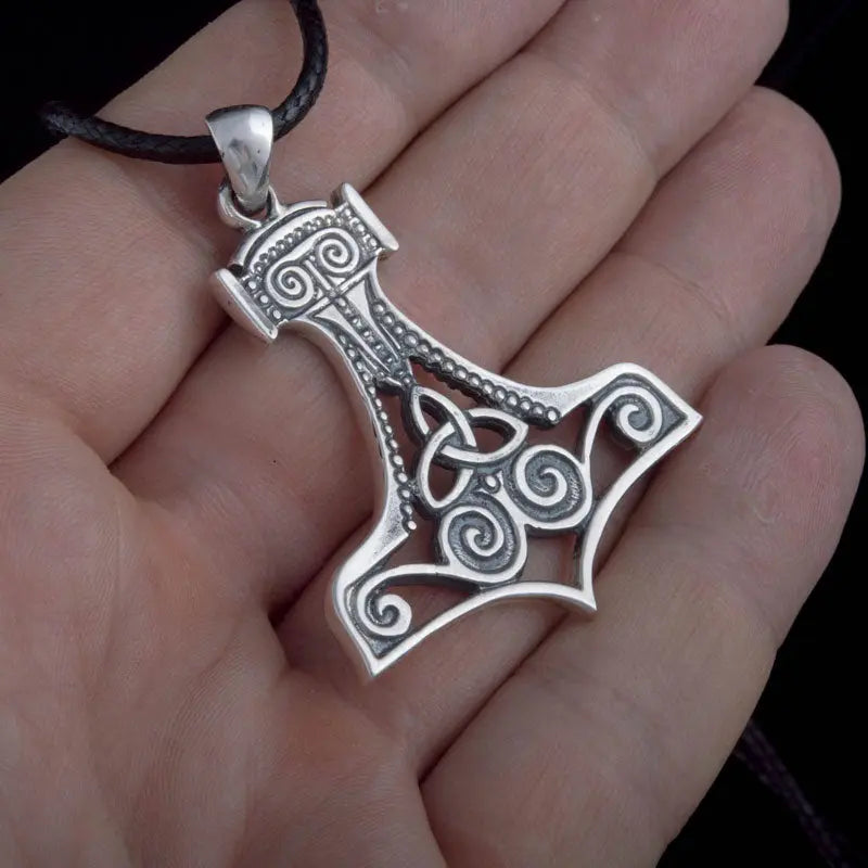 Thor's Hammer Urn Necklace - Viking Heritage Store