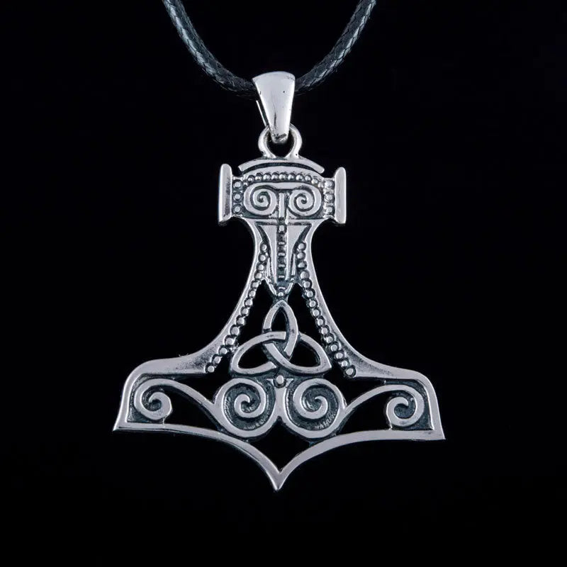 Thor's Hammer Urn Necklace - Viking Heritage Store