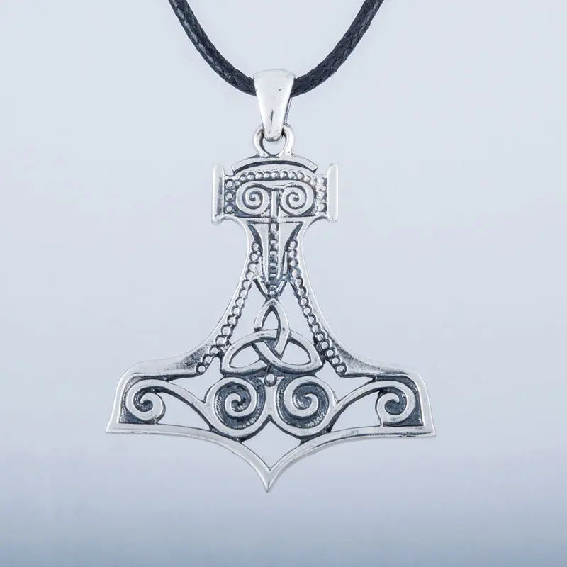 Thor's Hammer Urn Necklace - Viking Heritage Store