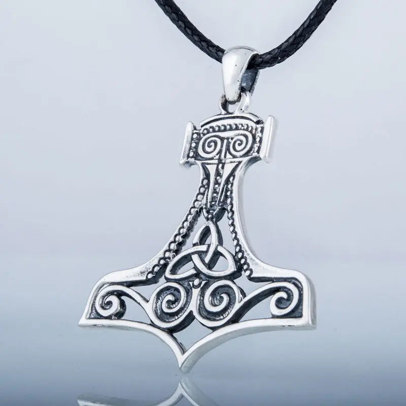 Thor's Hammer Urn Necklace - Viking Heritage Store