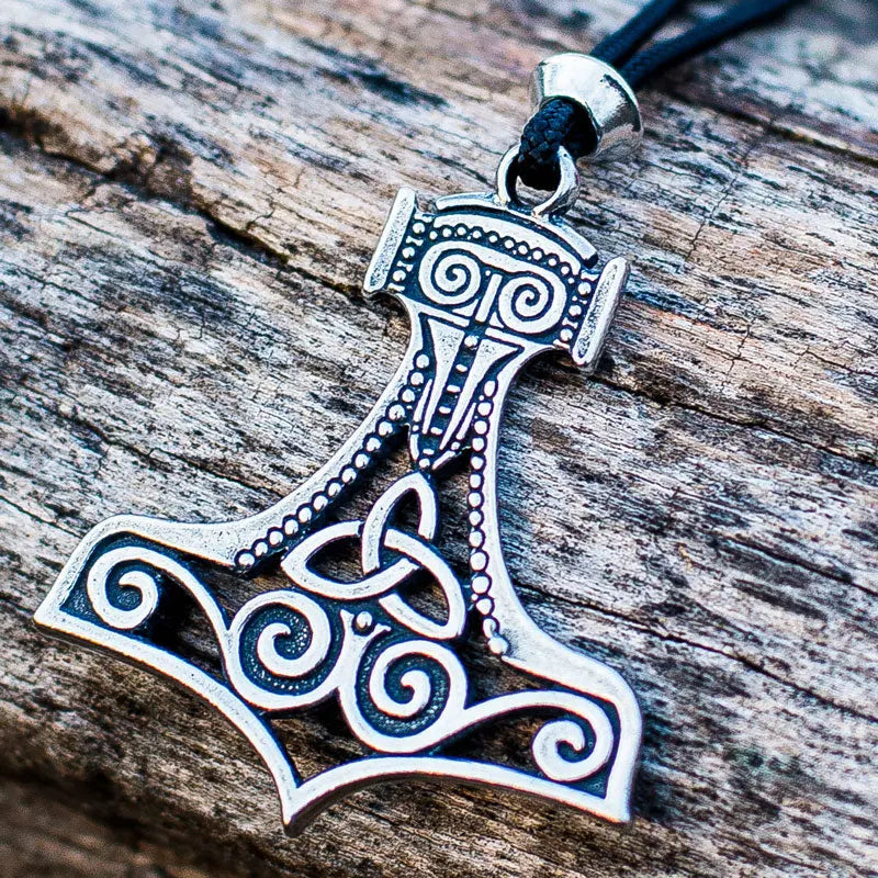 Thor&#39;s Hammer Urn Necklace - Viking Heritage Store