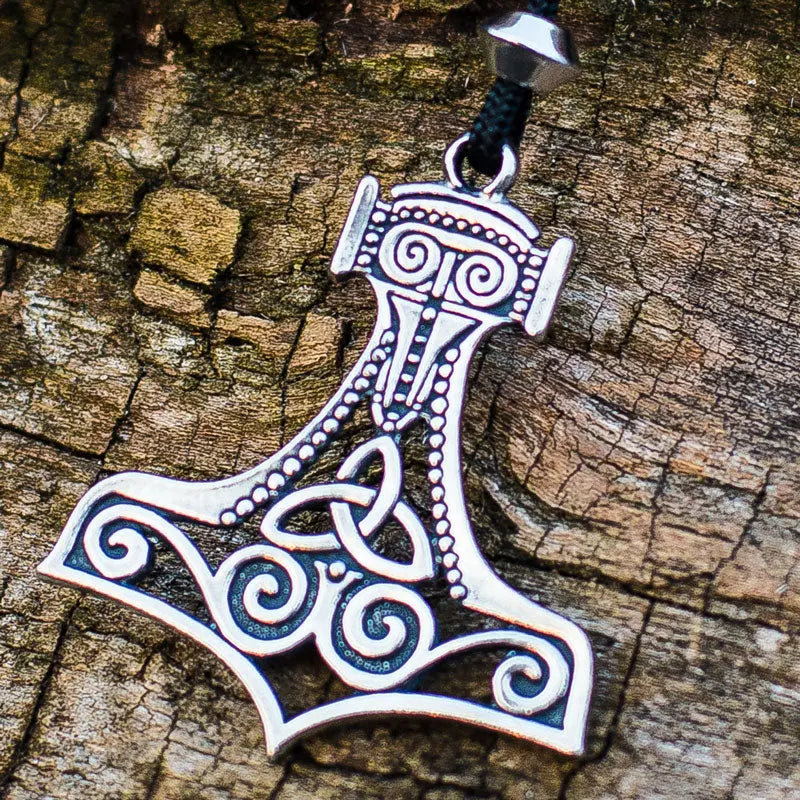 Thor's Hammer Urn Necklace - Viking Heritage Store