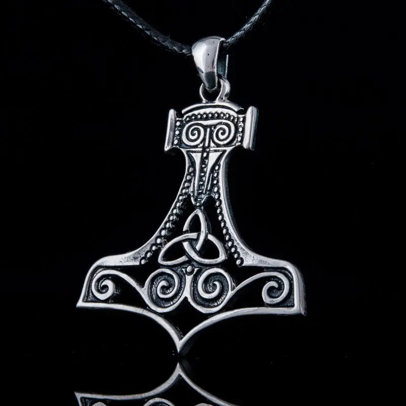 Thor's Hammer Urn Necklace - Viking Heritage Store