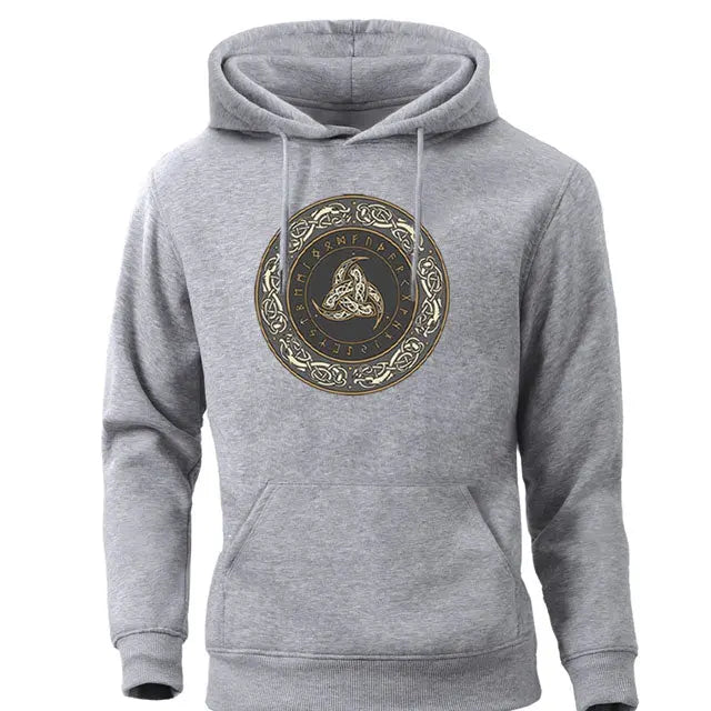 Triple Horn Hoodie - Viking Heritage Store