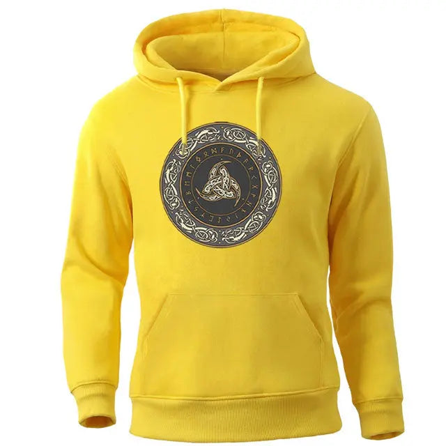 Triple Horn Hoodie - Viking Heritage Store